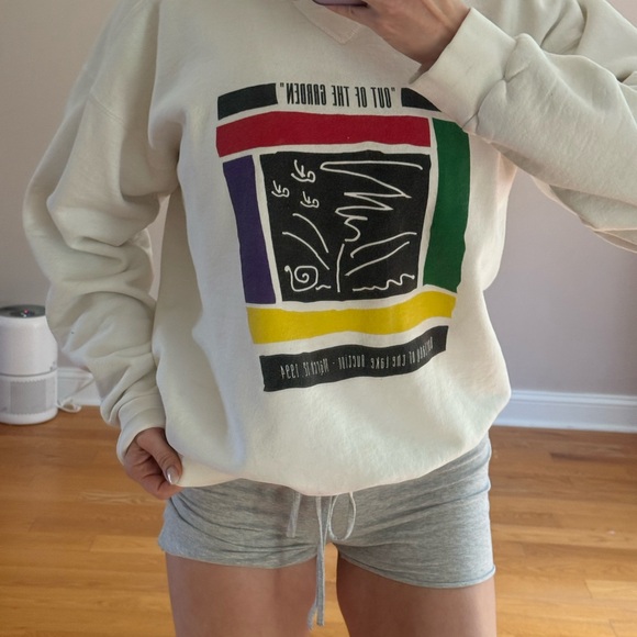 ✨ Vintage 90s Our Lady of the Lake Sweatshirt M - Picture 4 of 8